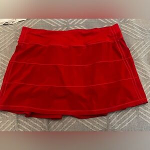 lululemon athletica Red Skirt